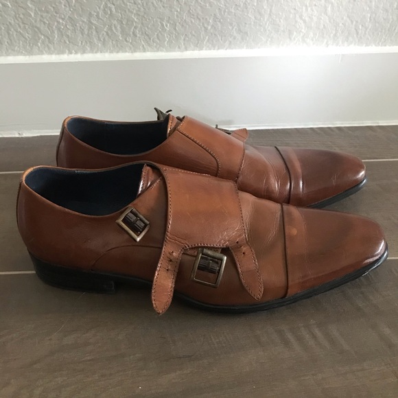 Steve Madden Shoes Mens Bowen Leather Brown Dress Poshmark
